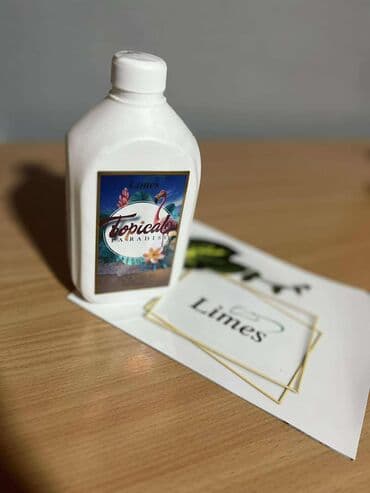 limes krema za fleke na licu: Limes tečni sapun sa D-pantenolom, dostupan u dva mirisa: Summer — 6