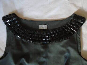 leprsave haljinice: H&M XS (EU 34), bоја - Crna, Koktel, klub, Top (bez rukava) — 1