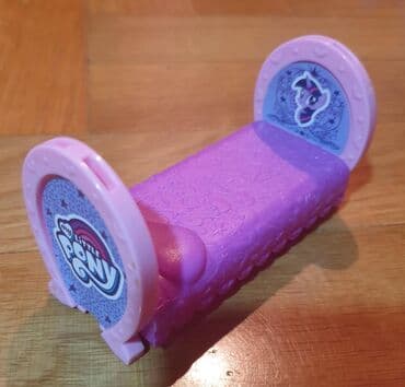 konjic za decu: My LITTLE PONY moj mali poni original hasbro krevet za lutku — 4