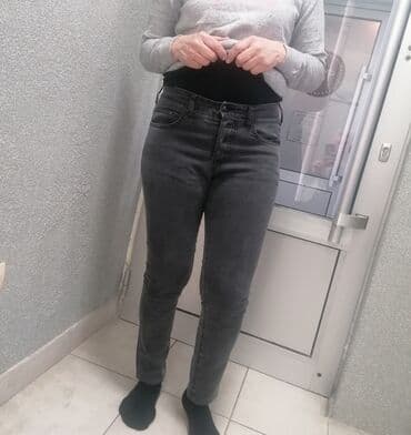 tamno sive pantalone: Farmerice extra Uvoz Turska Vel 32 Sa dosta elastina Mekani vrhunski — 1