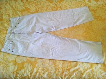 elegantne pantalone sa visokim strukom: Farmerke, 38 / 34, Loose fit — 11