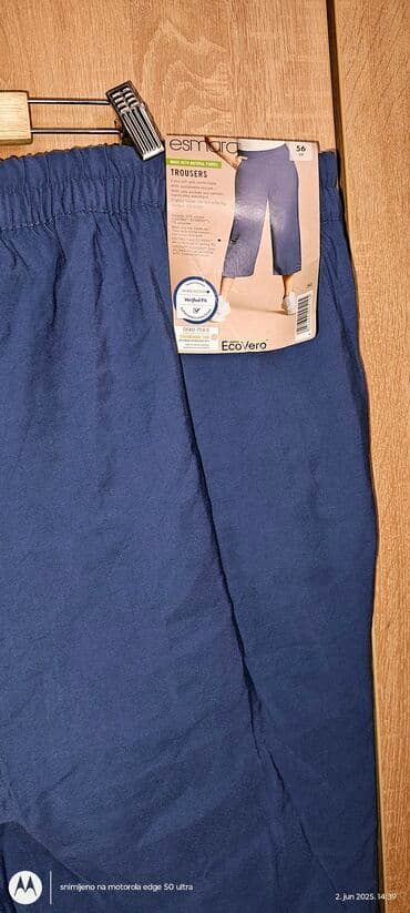kargo pantalone h m: 8XL (EU 56), High rise, Culotte — 4