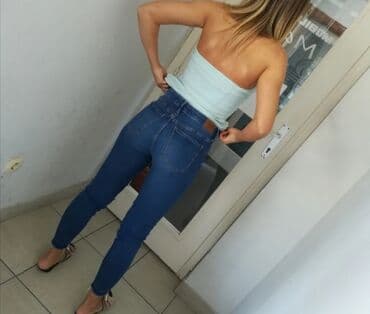 farmerice s: Extra farmerice extra model i kvalitet
Odgovara Vel S M
Uvoz Francuska — 6