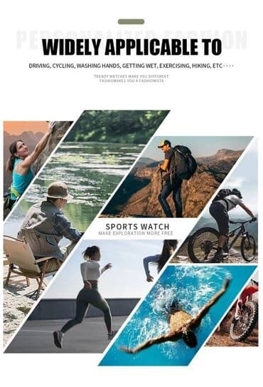pametni sat k60: Sportski sat, Muški — 4