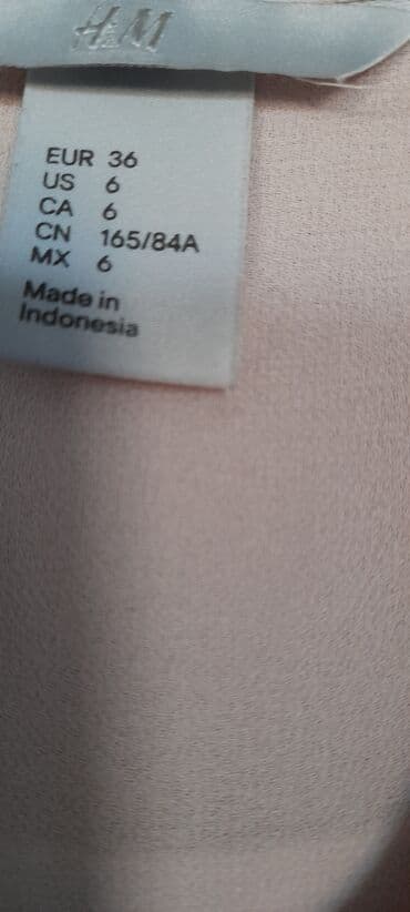polovna obuca iz nemacke: H&M, S (EU 36), Svila, Jednobojni, bоја - Bež — 3