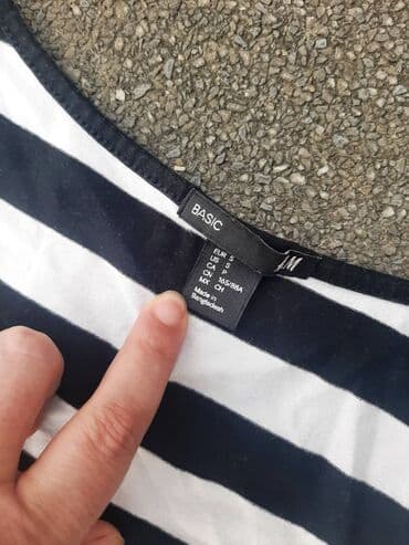 majice za ispod sakoa: H&M, S (EU 36), Pamuk, bоја - Šareno — 2