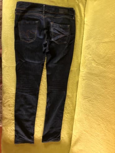 vunene pantalone: Staff tamne farmerke sa 2%elastina,vel.28 — 2