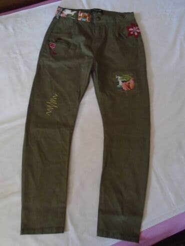 desigual haljine nova kolekcija: Original Desigual moderne farmerke sa vezenim zakrpama i drugim — 1