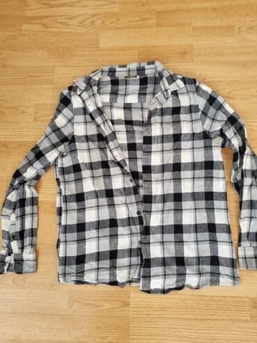 nike šorc za kupanje: Košulja Na duge rukave, L (EU 52), 9Fashion Woman, bоја - Šareno, Pamuk — 1