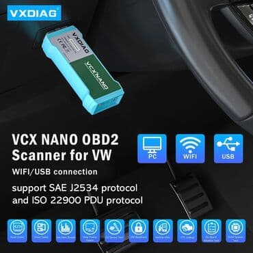 kamera za auto 360 stepeni: VXDIAG VCX NANO NX100 WiFi za VW/Audi/Škoda/Seat/Bentley VXDIAG VCX — 12