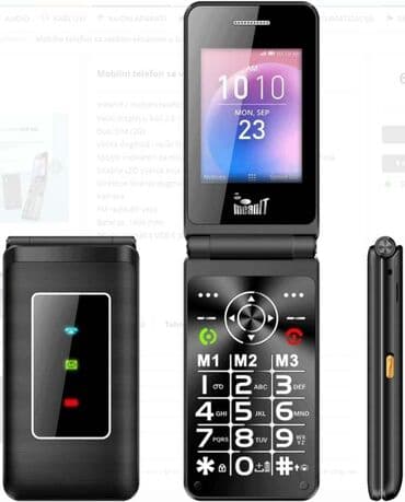 Ostali mobilni telefoni: Flip xxl mobilni telefon,veliki displej u boji 2,8 inèa, dual sim — 4