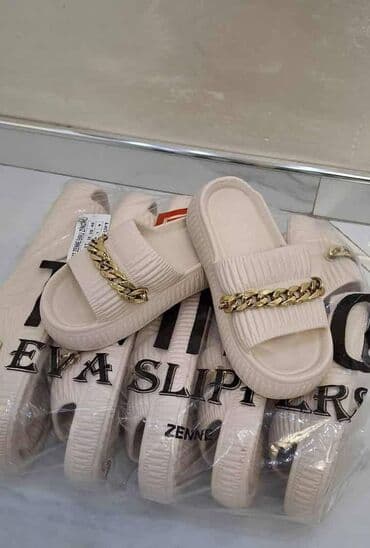deichmann zenska obuca: Modne papuče, 40 — 1