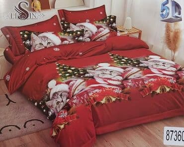 Bed sheets: Double, color - Multicolored, Turkey — 11