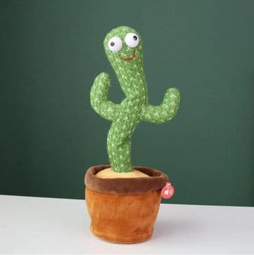 Children's Items: Raspevani kaktus nov peva, plese, ponavlja reci tik tok hit cene nisu — 2