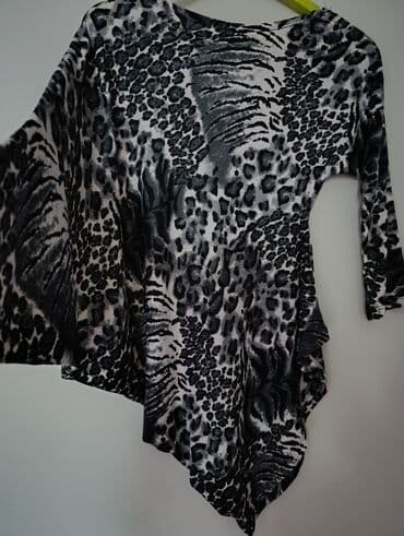 bluze c a: M (EU 38), Leopard, krokodil, zebra, bоја - Šareno — 3