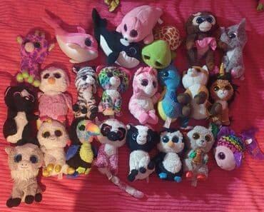 gumeni konjic za decu: TY BEANIE BOOS original plisane igračke bini bu. skupljali smo ih — 5