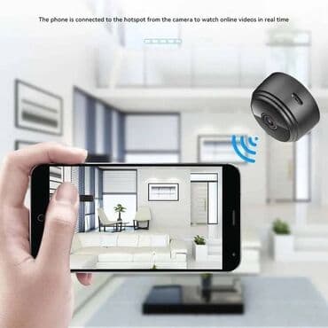 a1 ruteri: Mini WiFi kamera za video nadzor • Kamera visoke definicije: Snimite — 1