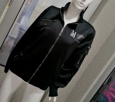 duks vel m: Duks, L (EU 52), XL (EU 54), bоја - Crna, Sa džepovima — 4