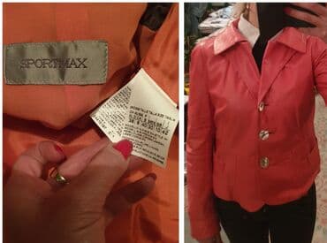 gde kupiti trake za podizanje kapaka: MAX MARA SPORTMAX original kožna jakna, model kao sako. Prelepa !! — 6