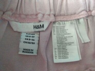 polovna garderoba za bebe: H&M, Mini, 98-104, bоја - Lila — 3