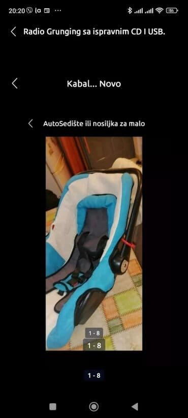 zastita za pojas za decu: Autosedište za dete univerzalno do 13 kg. a može da posluži i kao — 6