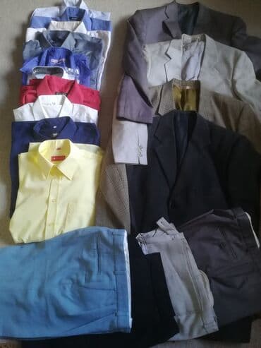 Muška odeća: Sve za muškarce-košulje, majice, pantalone,sakoi, šorcevi, vel 40-42 — 1