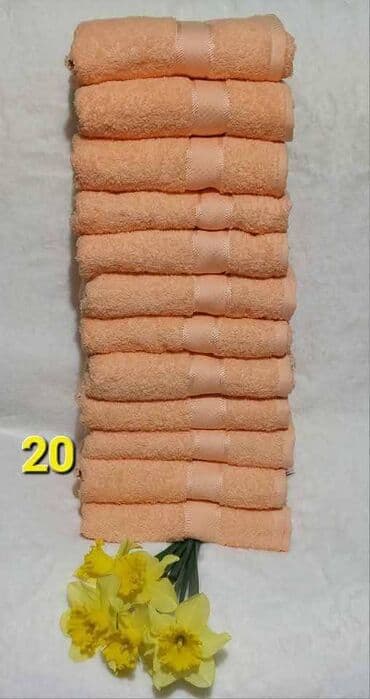 Towels: Peškiri Dimenzije-50*90 Paket 12 komada-3.400 din Materijal-pamuk — 12