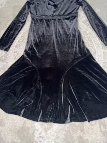 sinsay crna haljina: 0101 Brand XL (EU 42), bоја - Crna, Dugih rukava — 3