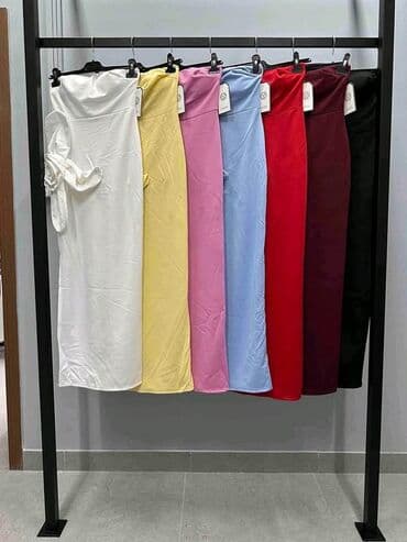 mona haljine slike: One size, bоја - Crvena, Večernji, maturski, Top (bez rukava) — 2