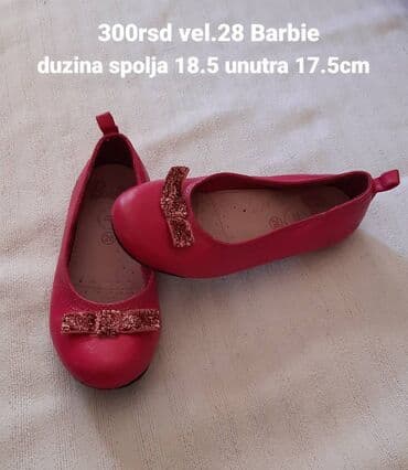 duzina obuce u cm: Baletanke, Veličina - 28 — 1