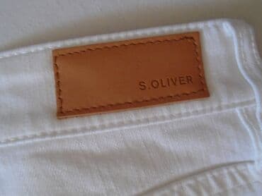 s oliver jakne muške: St.Oliver bele pantalone, model Isabell skinny fit, predivne, nogavice — 9