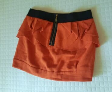 suknja sorc stradivarius: S (EU 36), Mini, bоја - Narandžasta — 1