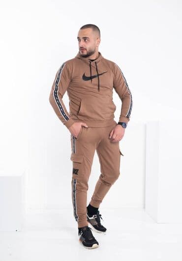 prsluk i pantalone komplet: Nike muška trenerka komplet Novo Pamuk Veličine m l xl 2xl fb — 7