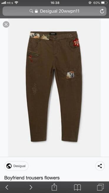desigual haljine nova kolekcija: Original Desigual moderne farmerke sa vezenim zakrpama i drugim — 6