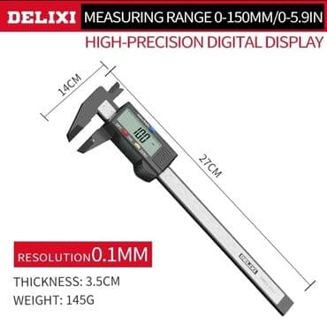adapter za wc solju pepco: Digitalni pomično merilo od 0-150 mm meri u mm i inčima. Sa velikim — 3