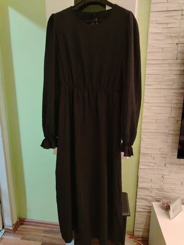 kežual haljine: A-Dress L (EU 40), bоја - Crna, Dugih rukava — 5