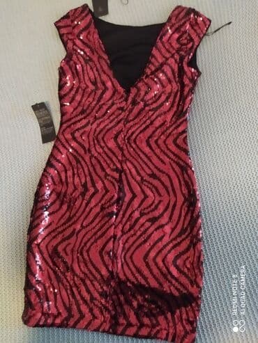 Haljine: Guess XS (EU 34), bоја - Bordo, Večernji, maturski, Top (bez rukava) — 3
