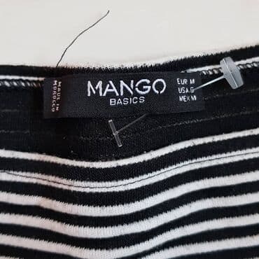 mango zenski kaputi: Mango M (EU 38), bоја - Bela, Kratkih rukava — 1
