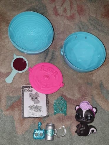 gumena lutka: Lol suprise original lutka ljubimac pets - miss skunk — 4