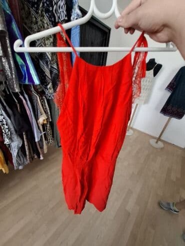 Mango XS (EU 34), bоја - Crvena, Na bretele — 1