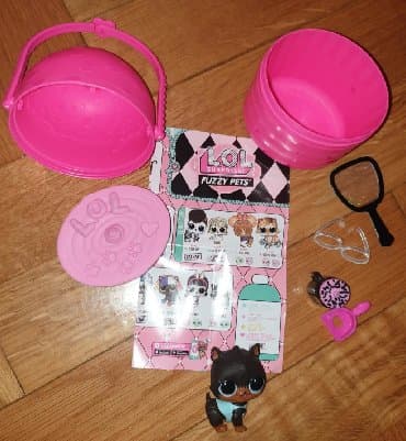 gumena lutka: ﻿Lol suprise original lutka ljubimac pets fuzzy scratches — 2
