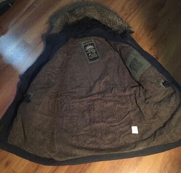 Lične stvari: Muška SCOTCH & SODA jakna Tamno teget model muške parka jakne — 5
