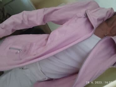 ski jakna s: Jakna s/m,h&m prljavo roze — 4