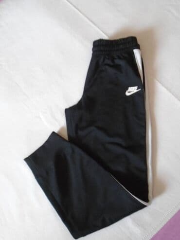 elegantne pantalone sa visokim strukom: 146-152, bоја - Crna — 7