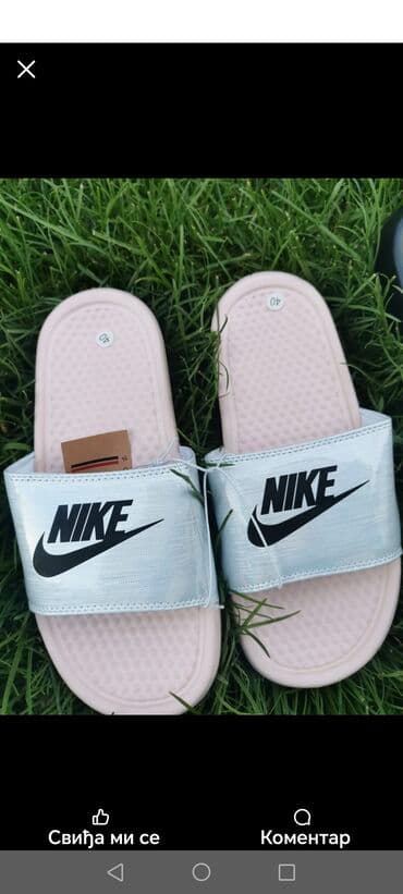 dermaroler za kosu lilly: Papuče za plažu, Nike, 40 — 2