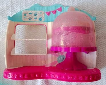 japanke na vezanje: Dvorac male srene tobogan moj mali poni polica poslastica shopkins — 2