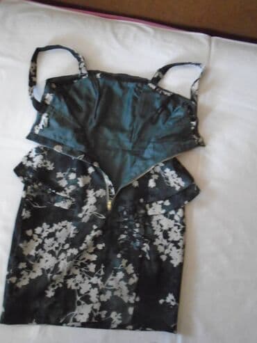 velicina haljine 38: H&M M (EU 38), bоја - Crna, Koktel, klub, Na bretele — 5
