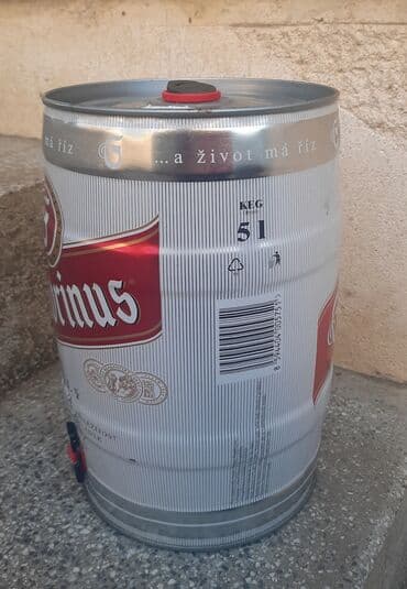 staklene tegle od 5 litara: Gambrinus bure od piva 5l prazno 5l raritet lično preuzimanje bg ili — 4