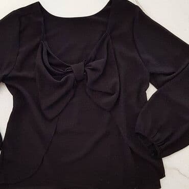 bluza velucine m: L (EU 40), bоја - Crna — 2