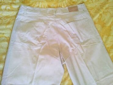 elegantne pantalone sa visokim strukom: Farmerke, 38 / 34, Loose fit — 13